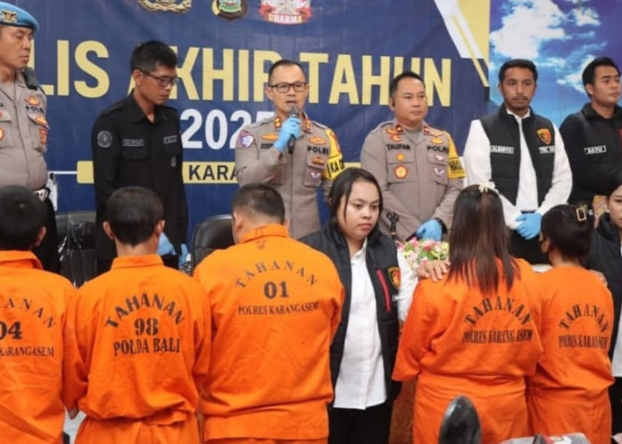 Polres Karangasem Catat Penurunan Bunuh Diri Namun Kriminalitas Meningkat
