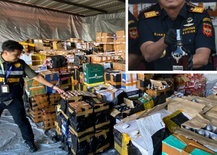 19 Ribu Botol Miras Berpita Cukai Palsu Nyaris Beredar di Bali