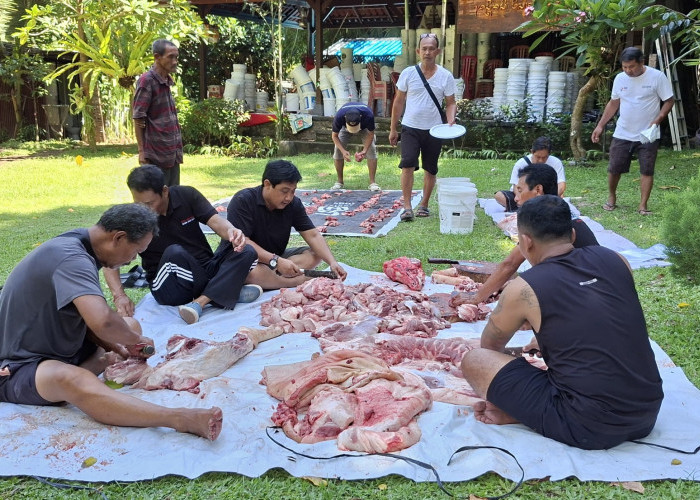 Intip Kebersamaan Semeton Bali Jelang Hari Raya Galungan dan Kuningan