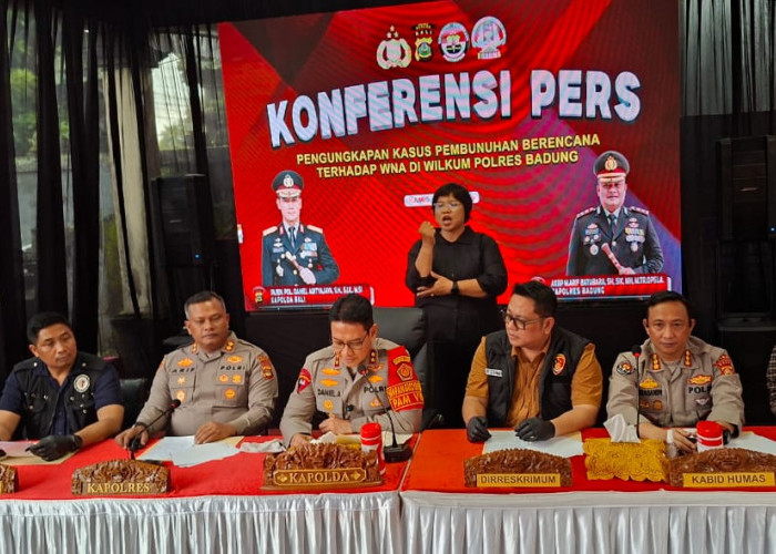Tiga Tersangka Penembakan WNA di Bali Dihadirkan ke Publik, Polisi: Pelaku Anggota Gangster!