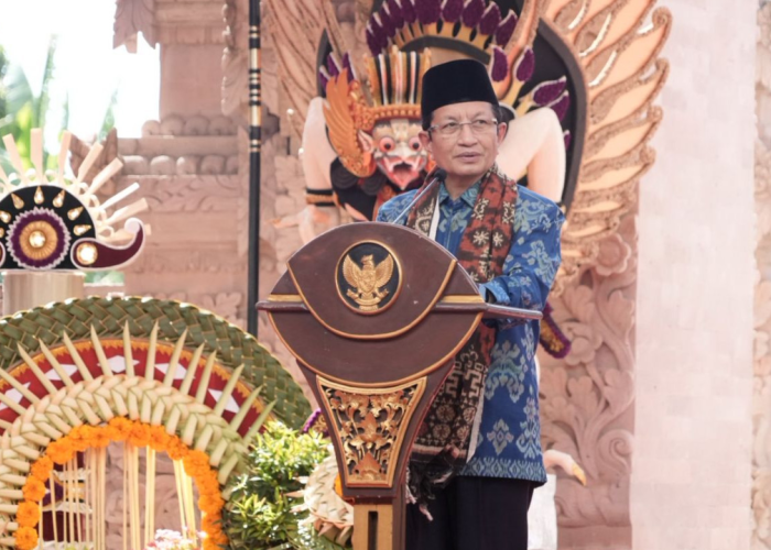 Menteri Agama Resmikan IAHN Mpu Kuturan Bali, Tekan Dosen PTK Jadi Pendidik Teladan Amal dan Moral