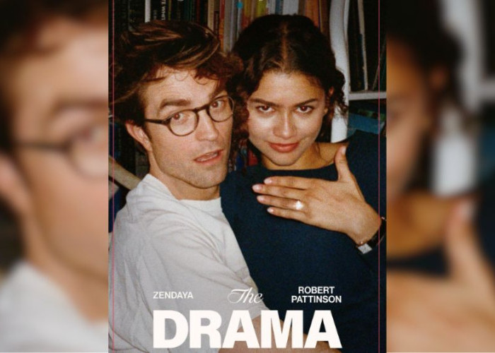 Poster Perdana The Drama, Zendaya dan Robert Pattinson Tampilkan Chemistry Intim