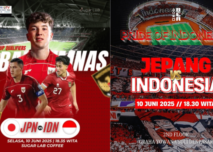 6 Lokasi Nobar Timnas Indonesia vs Jepang di Bali Sore ini, Warga Jangan Lupa Dukung Skuad Garuda! 