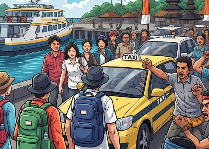 Viral! Cerita Wisatawan di Padangbai: Merasa Terintimidasi oleh Supir Taksi Lokal 'Begal Halus'