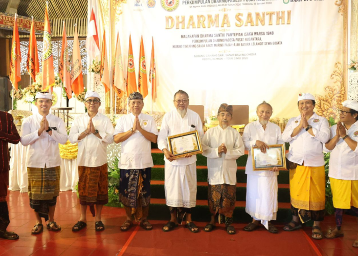 Wali Kota Denpasar Hadiri Dharma Santhi Nyepi Isaka Warsa 1948 di Sanur