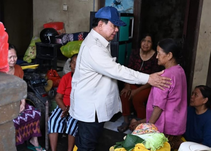 Prabowo Subianto Kunjungi Lokasi Banjir Bali Sekaligus Tinjau Kondisi Pascabencana