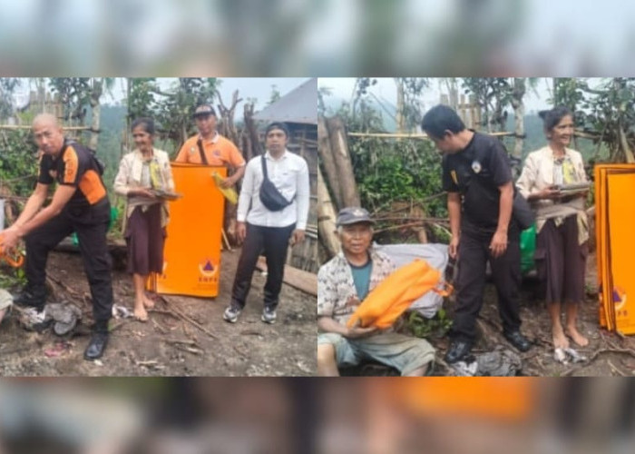 BPBD Karangasem Salurkan Bantuan ke Korban Kebakaran di Desa Ban