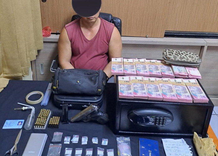 Polda Bali Ungkap Kasus Sabu dan Senpi Ilegal di Gianyar