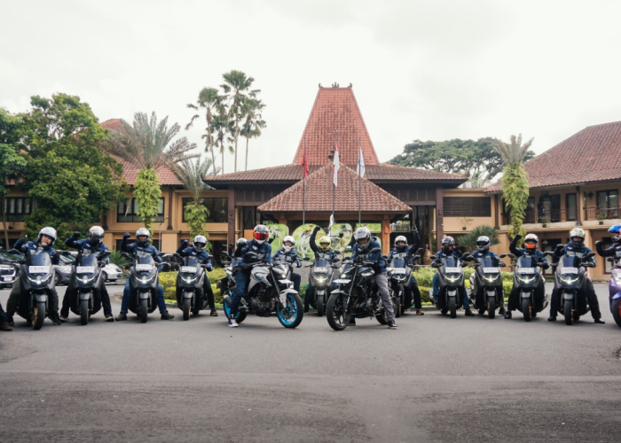 Yamaha Indonesia Ajak Pemimpin Redaksi Full Gaspol Bareng MAXi dan Sport Eksplore Jalur Ikonik Jawa Tengah