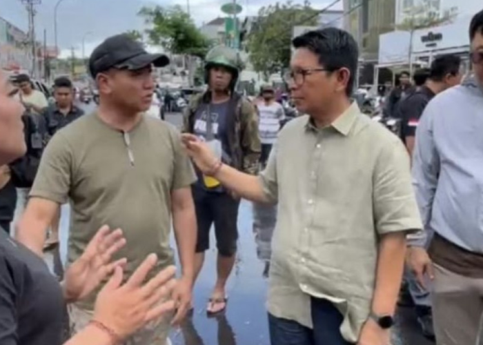 Bupati Badung Tinjau Penanganan Banjir di Jalan Dewi Sri, Pastikan Penanganan Teknis Berjalan Baik