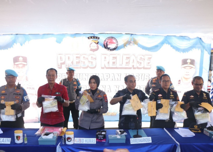 Narkoba Senilai Rp19,8 Miliar Nyaris Beredar di Bali, WNA Asal Kazakhstan Diciduk Polisi