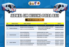 Update Jadwal dan Lokasi SIM Keliling Provinsi Bali 5 Oktober 2026, Buruan Cek!