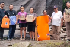 TRC BPBD Buleleng Salurkan Bantuan Logistik untuk Korban Tembok Rumah Jebol di Desa Bebetin