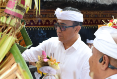 Wali Kota Denpasar Hadiri Prosesi Mendem Pedagingan di Pura Pemayun Banjar Tegal 