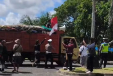 Truk Sampah Kepung Kantor Gubernur Bali sebagai Bentuk Protes Swakelola Usai Penutupan TPA Suwung