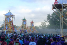 Tiga Wadah Diarak dalam Puncak Ngaben Massal Desa Adat Batur