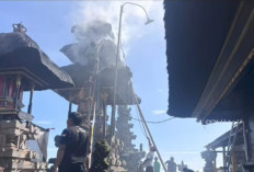 Kebakaran Landa Pura Puseh Kintamani Jumat Pagi, Kerugian Ditaksir Rp400 Juta