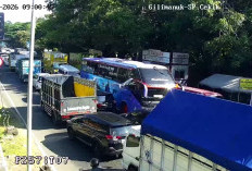 Polda Bali Hentikan Truk Besar, Antrean Mudik di Gilimanuk Mengular hingga 10 KM