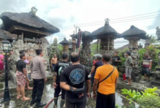 Ubud Dilanda Dua Kebakaran Sehari, Pelinggih Warga Terbakar Diduga Akibat Kembang Api