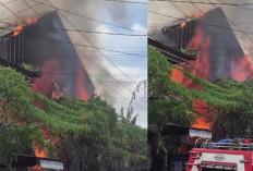 Kebakaran Hanguskan Coffee Shop di Jalan Monkey Forest Ubud, Damkar Kerahkan Enam Armada