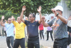 Dirut BPJS Kesehatan Ikut Senam Dahlan Iskan, Sebut Bisa Turunkan Risiko Serangan Jantung dan Diabetes