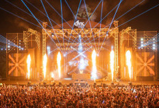 Neon Gear dan Laser Show Warnai GWK Bali Countdown 2026