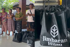 Sambut Nyepi Caka 1948, Jimbaran Hijau Salurkan Sembako untuk Lansia di Desa Adat Jimbaran