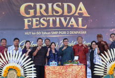 Pj. Sekda Denpasar Hadiri Puncak Perayaan HUT Ke-50 SMP PGRI 2 Denpasar