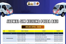Jadwal dan Lokasi SIM Keliling Provinsi Bali 20 April 2026, Jangan Sampai Tertinggal!
