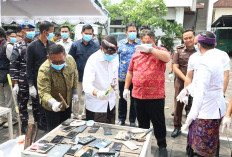 Kejari Denpasar Musnahkan Barang Bukti dari 424 Perkara, Didominasi Narkotika